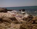 circeo_spiaggia con grotta